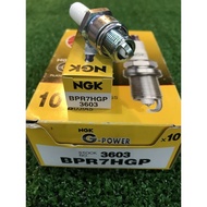 BPR7HGP G POWER NGK SPARK PLUG 0 100% ORIGINAL NGK**Y100 Y110SS2 Y110 Y80 YAMAHA