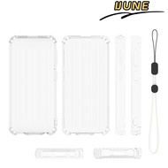 IJUNE MP3 Player Cover, Dust Resistant Transparent MP3 Player ,  Raised Edges Shock Resistant TPU Po