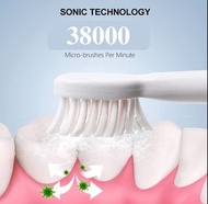 Sonic Electric Toothbrush for Adults , Ultrasonic Rechargeable Sonic Toothbrushes , Dupont Brush hai