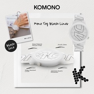 Komono Mono Tag - Black Lines | Watches