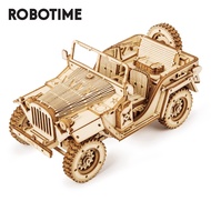 Robotime 3D wooden Puzzle Game Model  for Adults and Teens DIY Wooden Crafts No Batteries 1:18 Scale