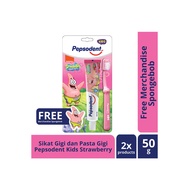 Pepsodent Kids Sikat Gigi Anak Spongebob / Patrick + Pasta Gigi 50 gr