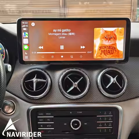 12.8inch 2400*960 Video For Mercedes Benz Gla CLA A Class C117 X117 W176 Android Car Radio Video Pla