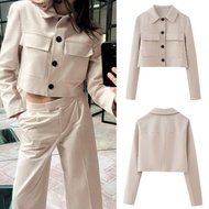 Beige Leisure Blouse 74549