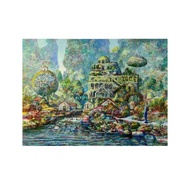 井上直久 / 限量200 親筆簽名 art print 版畫 宮崎駿 動畫場景藝術家