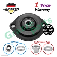 🚗🎁♂♠Münster Heavy Duty Absorber Mounting Front 48609-BZ060 Alza (*** Myvi Viva Kelisa Kenari Viva Kancil Axia Bezza