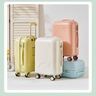 【พร้อมส่งในไทย】พอร์ตชาร์จ USB กระเป๋าเดินทาง 20 24 นิ้ว modern Trolley Bag วัสดุPC+ABSแข็งแรงทนทาน ล้อลากคู่360เข็นลื่น ระบบLock 3 รหัส กระเป๋านักเรียน school bags