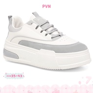 PVN Jeno Sneakers Wanita Shoes Grey 438