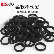 Red bean HODO children's black hair band new seaml 红豆HODO儿童黑色发圈新款无接缝高弹力加粗皮筋扎头发女童头绳1225MR