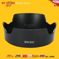 Lens Hood Canon EW63C 58mm EF-S 18-55mm STM &amp; EF-S 55-250mm STM Tudung