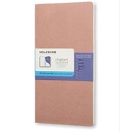Moleskine Cahiers Dotted/Ruled Journal Old Rose