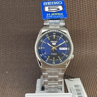 Seiko 5 SNK563J1 Automatic Blue Analog Made In Japan 21 Jewels Men's Dress Watch