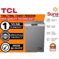 (Free Delivery Kedah,Penang & Perlis)TCL 130L/190L Inverter 4 Star Chest Freezer Peti Sejuk Beku TCF
