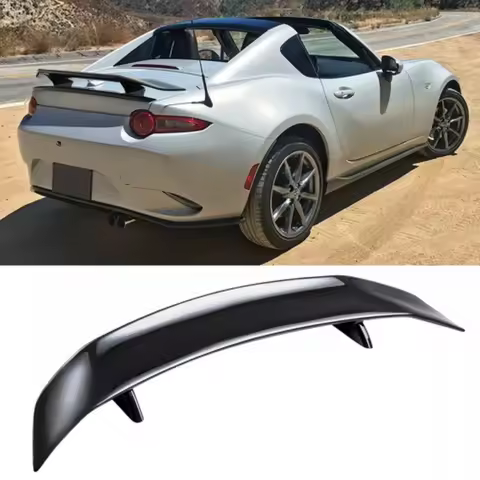 For Mazda MX-5 Miata NC ND Gloss Black 47" Car Rear Trunk Spoiler Tail Wing Lip