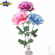 TOPSTORED Giant Photography Props, Large Size Rose Branch PE Foam Artificial Rose,  PE Foam 50cm Sim