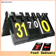 Broadfashion Volleyball Scoreboard Sports Basketball Football Competition 4-Digit Score Board For Indoor Exercise Sport Decoration