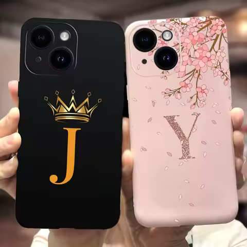 For Apple iPhone 14 Case 2022 New Fashion Letters Cover Soft Silicone Fundas Phone Case For iPhone 1