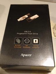 [ 全新公司貨 ] Apacer AH650 32GB 指紋防護隨身碟 (星鑽銀)(全新未拆封)_台北