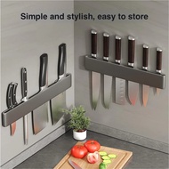 Suction Cup knife Holder Kitchen Multifunctional Storage Rack, Knife Holder, Wall Mounted, Minimalis