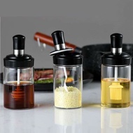 Glass Seasoning Bottle Condiment Bottle Spice Bottle Seasoning Jar Oil Bottle Food Storage