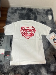 Human Made Heart Graphic Tee แท้ 100% ของใหม่พร้อมส่ง