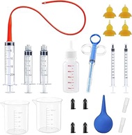 Pet Nursing Kit, Dog Cat Feeding Syringe Bottles, Pet Pill Gun Dispenser, Puppy Kitten Tube Feeding