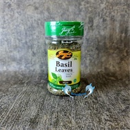 Jay's Basil Leaves 20gr / Dried Basil Leaves / Jays basil