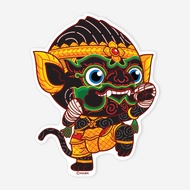 Waterproof Ramakien Sticker-Nilapat Thai Ancient Boxing-With Rope