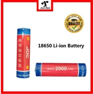 Original Joc Battery 18650 Li-ion battery rechargeable 2000mAh