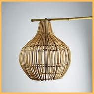 RATTAN LAMPSHADE RATTAN LAMPSHADE RUSTIC LAMPSHADE RATTAN MATERIAL HANDMADE BY NADASTORE RATTAN WALL