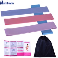 Latex Yoga Elastic Ring 5 Six-Piece Set 5-40lbs Tension Fitness Resistance Band Small Device