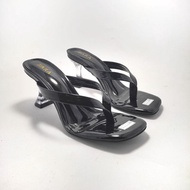 Mqstars - Women's 7cm Glass Heel Flip-flops Latest 7cm Glass Heel Flip-flops