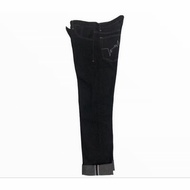 Men's selvedge denim pants stiff denim pants