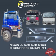 NISSAN UD CD48 CD45 CH520 CHROME DOOR GARNISH SET
