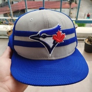 New Era Toronto Blue Jays Cap/Gray (Blue/Gray) 59FIFTY 7 3/8 (58.7 cm.)