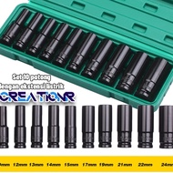 MATA Latest Socket Extension Impact Socket Eyes 10 pcs / Shock Eye Set Extension Impact 1/2 Inch Soc