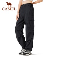 CAMEL Quick-Drying Overalls Couple Style Loose Wide-Leg Pants For Outdoor Hiking