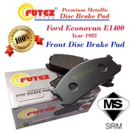 Ford Econovan E1400 year 1985 Front Futez Disc Brake Pad