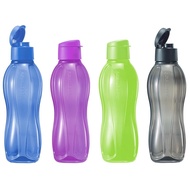 Authentic Tupperware 1L Eco / Slim Water Bottle Flip Top Cap 2 In 1 Set