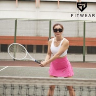 Fitwear SKORT Women's Sports Inner Tennis Skirt BLAIRE BACK POCKET ZIP M 2XL CODE Z3L7