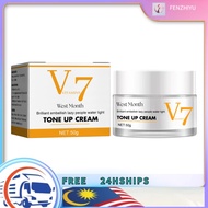 V7 Images Hymeys skin whitening cream 50g day and night skin brightening moisturizer supports tone e
