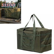 SISOO Camping Storage Bag, With Shoulder Strap Thickened Large Capacity Bag, Durable  Fabric 60L Wat