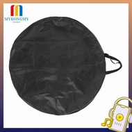 MYRONGMY Bike Wheel Bag, Nylon Round Wheelset Carrying Bag, Durable Black Lightweight Bike wheelset 