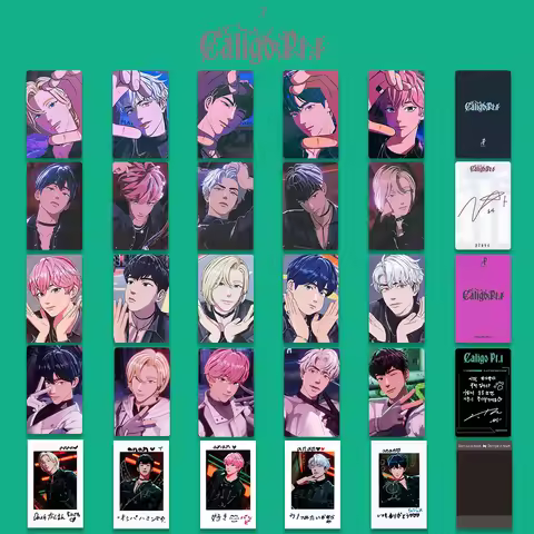 5Pcs/Set Kpop PLAVE Caligo Pt.1 Album New Photocards List BAMBY HAMIN YEJUN EUNHO Whosfan Special Ve