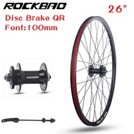 【In-Demand Item】 Mountain Road Bike Wheelset 26 Inch MTB Parts Disc Brake Double Layer Aluminum Allo