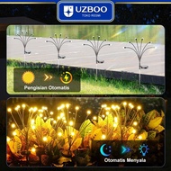 Uzboo Solar Firefly Lights Swaying Lights Outdoor Garden Lights