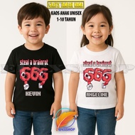 CHILDREN'S CHARACTER T-SHIRT 666 STEAL BRAINROTa CHILDREN'S STEAL T-SHIRT BRAINROT 666a