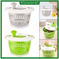 [Kloware1] Fruit Washer Cooking Multiuse 360 Rotate Vegetable Dryer Vegetable Washer Dryer for Onion Lettuce Vegetables Spinach Fruit