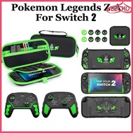 IINE Pokemon Legends: Z-A Series For Nintendo Switch 2 : Protective Case/ Thumb Grips/ Magnetic Game