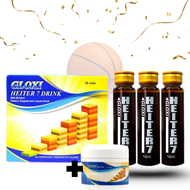 Gloxi Height Enhancer Formula | Growth Booster for Teens & Adults with Gloxi Heiter 7 Cream